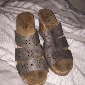 Maurices Cork wedges